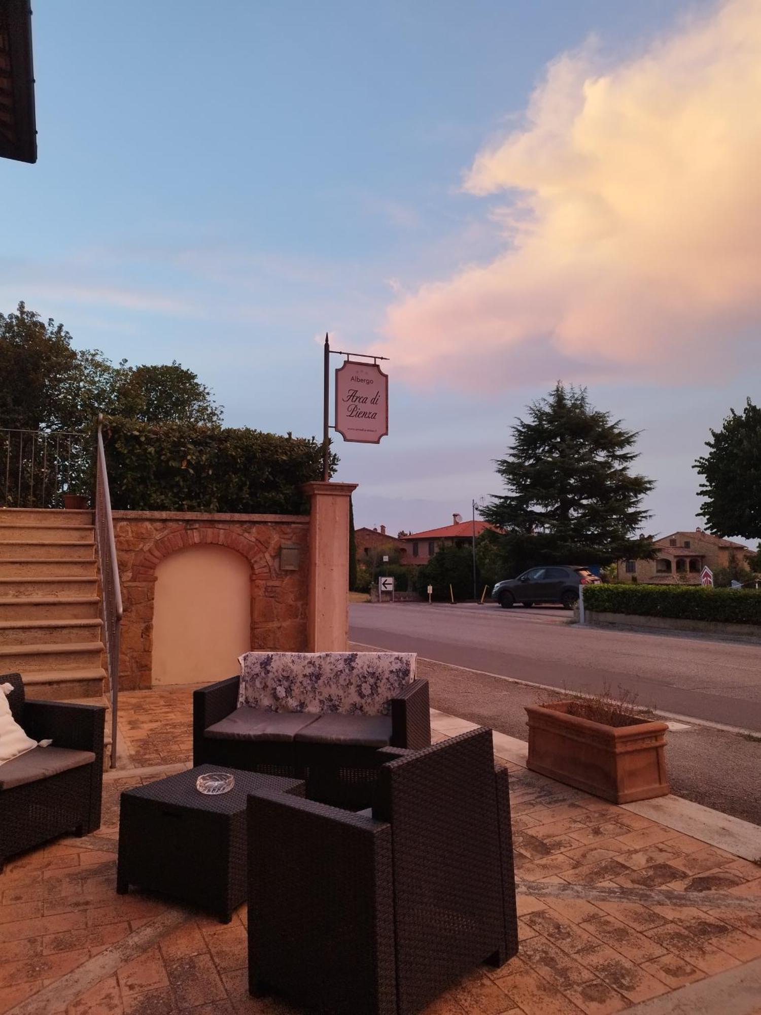 Arca Hotel Pienza Exterior foto